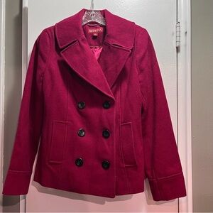Merona Women's Burgundy Peacoat